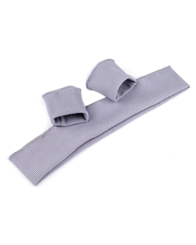 Set bordură și manșete elastice tricotate, lățime 7 cm - 1 set | Mimib