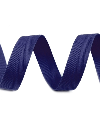 Bandă din bumbac Herringbone, lățime 14 mm - 50 m | Mimib