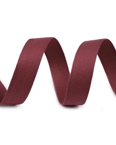 Bandă din bumbac Herringbone, lățime 16 mm - 50 m | Mimib