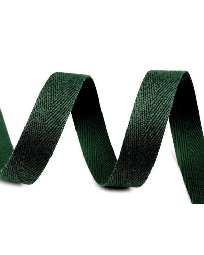 Bandă din bumbac Herringbone, lățime 16 mm - 50 m | Mimib