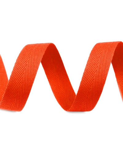 Bandă din bumbac Herringbone, lățime 16 mm - 50 m | Mimib