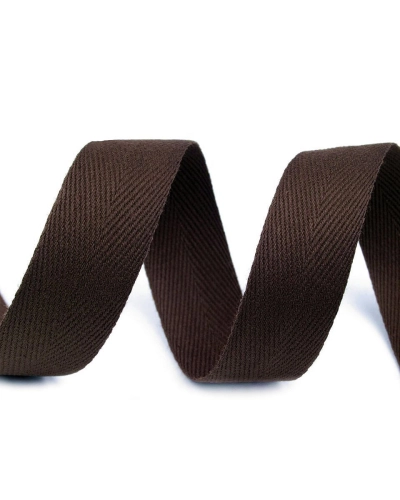 Bandă din bumbac Herringbone, lățime 25 mm - 50 m | Mimib