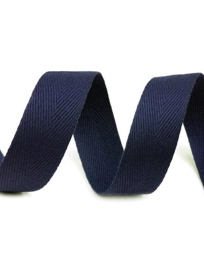 Bandă din bumbac Herringbone, lățime 20 mm - 50 m | Mimib