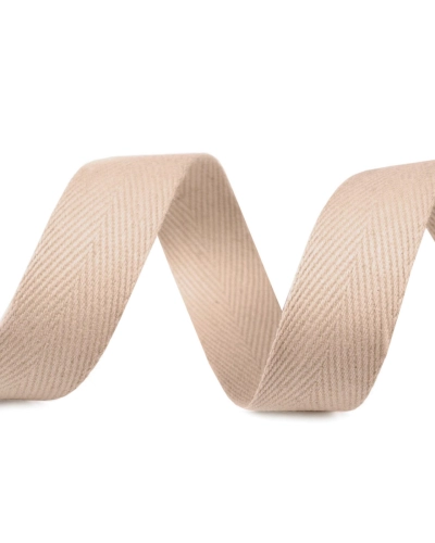 Bandă din bumbac Herringbone, lățime 20 mm - 50 m | Mimib
