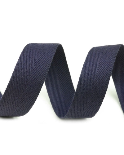 Bandă din bumbac Herringbone, lățime 20 mm - 50 m | Mimib