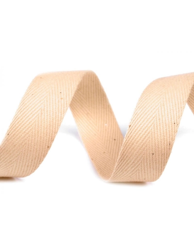 Bandă din bumbac Herringbone, lățime 30 mm - 50 m | Mimib