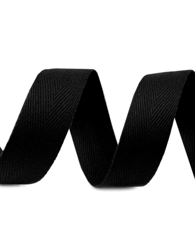 Bandă din bumbac Herringbone, lățime 30 mm - 50 m | Mimib