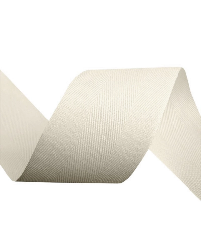 Bandă din bumbac Herringbone, lățime 40 mm - 50 m | Mimib