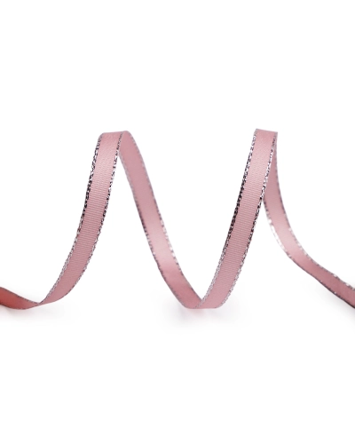 Panglică din tafta cu lurex, lățime 6 mm - 10 m | Mimib