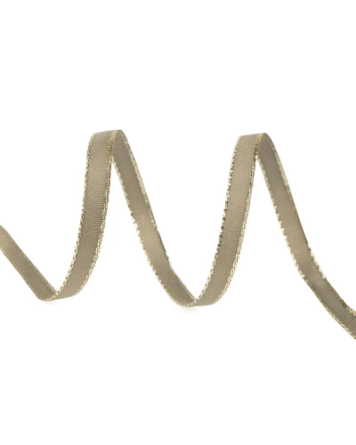 Panglică din tafta cu lurex, lățime 6 mm - 10 m | Mimib