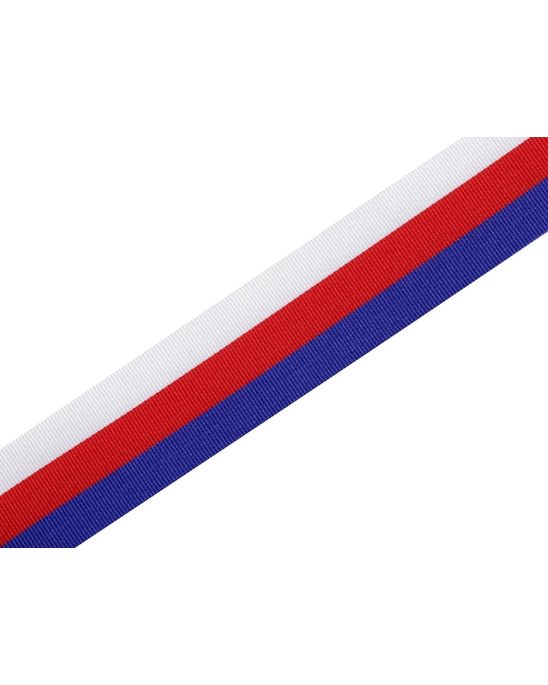 Panglică tricoloră Cehia, Slovacia, lățime 20 mm - 10 m | Mimib