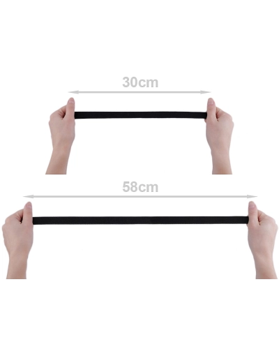 Elastic lat țesut, lățime 20 mm - 25 m | Mimib