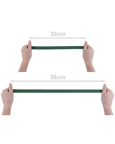 Elastic lat țesut, diverse culori, lățime 20 mm - 25 m | Mimib