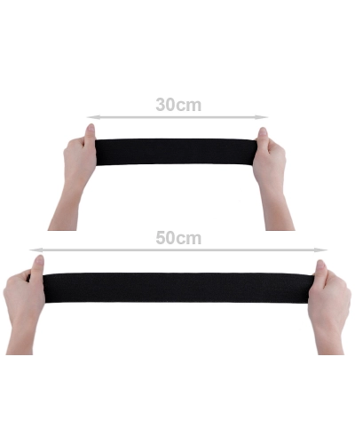 Elastic lat țesut, lățime 50 mm - 25 m | Mimib