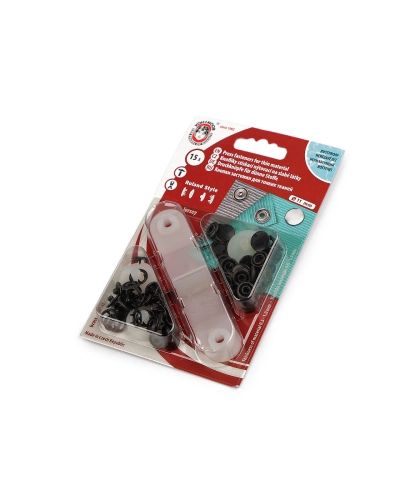 Capse metalice cu aplicator, Ø11 mm - 1 card | Mimib