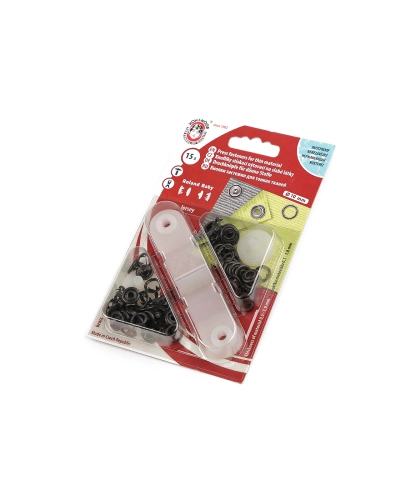 Capse metalice body copii, Ø10 mm - 1 card | Mimib