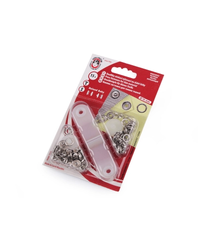 Capse metalice body copii, Ø10 mm - 1 card | Mimib