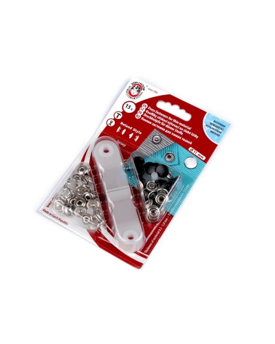 Capse metalice cu aplicator, Ø11 mm - 1 card | Mimib