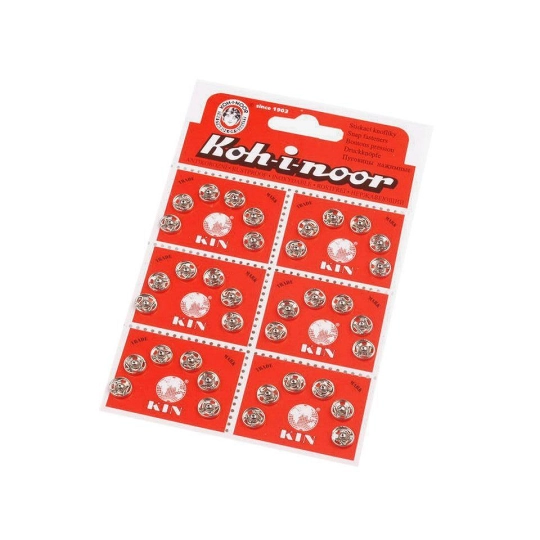 Capse metalice de cusut, mărimea 1, 2 - 6 card | Mimib