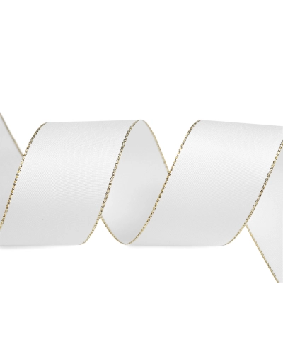 Panglică din tafta cu lurex, lățime 40 mm - 10 m | Mimib