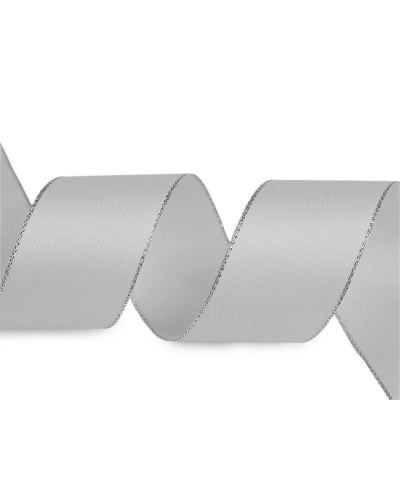 Panglică din tafta cu lurex, lățime 40 mm - 10 m | Mimib