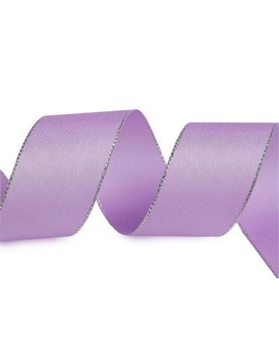 Panglică din tafta cu lurex, lățime 40 mm - 10 m | Mimib