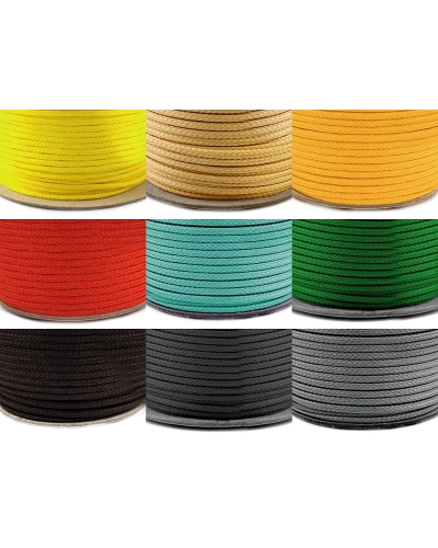 Șnur poliester PES, Ø4 mm - 100 m | Mimib