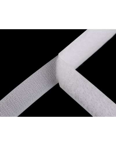 Suchý zips háčik + plyš šírka 25 mm - 1 m | Mimib
