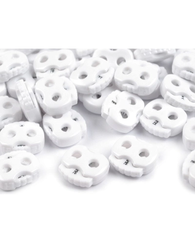 Brzdičky s dvoma dierkami 20x20 mm veľké - 10 ks | Mimib