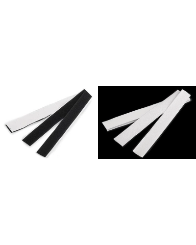 Suchý zips háčik + plyš samolepiaci strihaný šírka 20 mm - 10 pár | Mimib