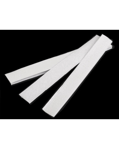 Suchý zips háčik + plyš samolepiaci strihaný šírka 20 mm - 10 pár | Mimib