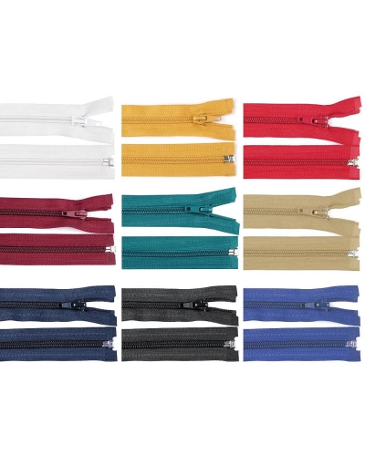 Špirálový zips No 5 dĺžka 70 cm bundový POL - 1 ks | Mimib