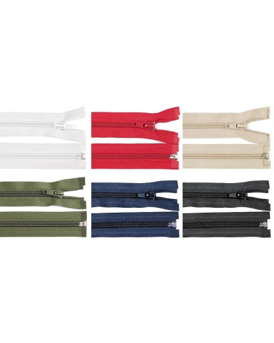 Špirálový zips No 5 dĺžka 85 cm bundový POL - 1 ks | Mimib