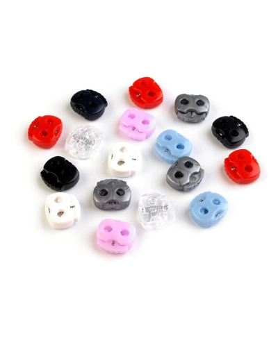 Brzdičky s dvoma dierkami 15x15 mm malé - 10 ks | Mimib