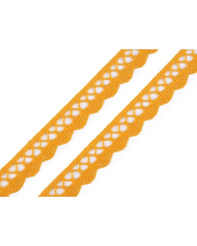 Dantelă bumbac croşetată, lățime 18 mm - 30 m | Mimib