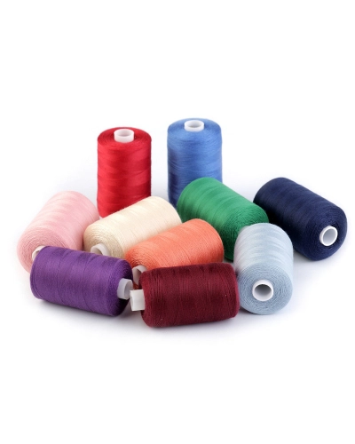 Ață poliester pentru overlock, PES 40/2, 1000 m - 1 buc. | Mimib