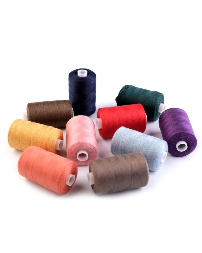 Ață poliester pentru overlock, PES 40/2, 1000 m - 1 buc. | Mimib