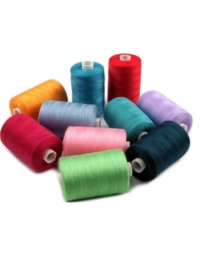Ață poliester pentru overlock, PES 40/2, 1000 m - 1 buc. | Mimib