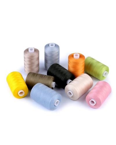 Ață poliester pentru overlock, PES 40/2, 1000 m - 1 buc. | Mimib