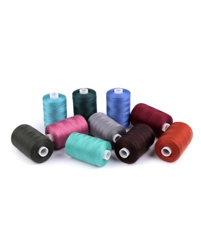 Ață poliester pentru overlock, PES 40/2, 1000 m - 1 buc. | Mimib