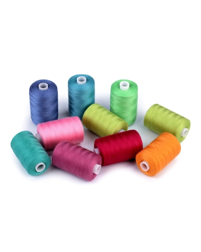 Ață poliester pentru overlock, PES 40/2, 1000 m - 1 buc. | Mimib