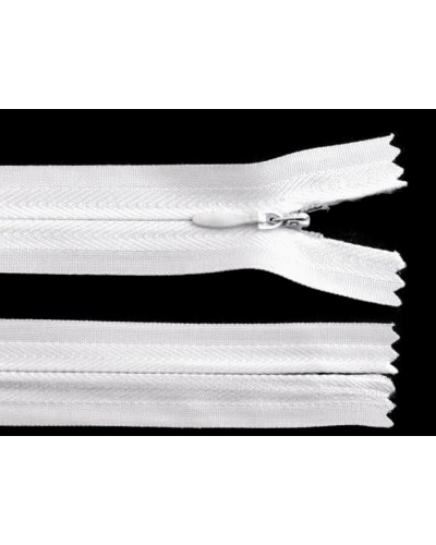 Špirálový zips skrytý No 3 dĺžka 20 cm - 1 ks