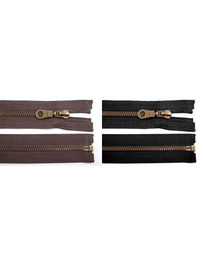 Fermoar alama învechită, No 5 lungime 60 cm - 1 buc. | Mimib
