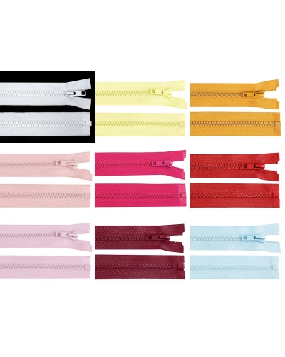 Fermoar plastic detașabil, No 5 lungime 30 cm - 1 buc. | Mimib