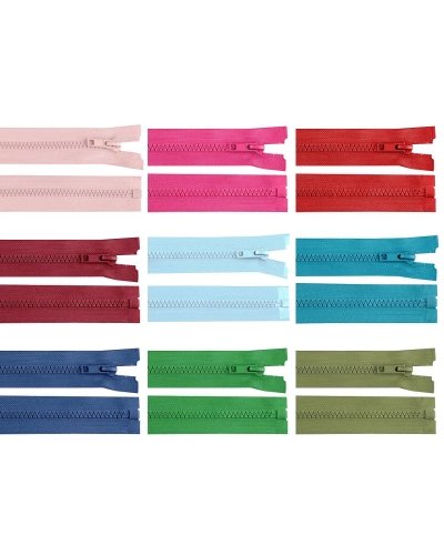 Fermoar plastic detașabil, No 5 lungime 80 cm - 1 buc. | Mimib