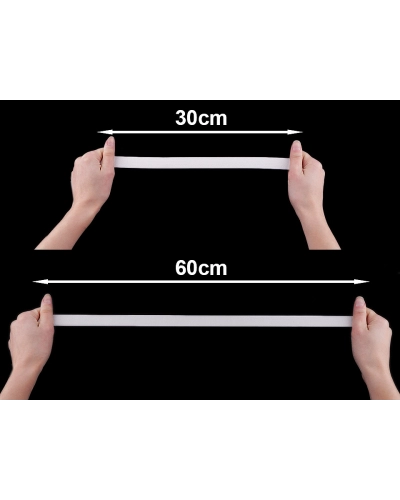 Elastic lat țesut, lățime 20 mm - 25 m | Mimib