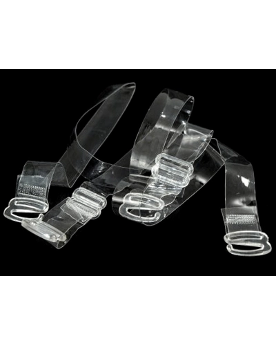 Bretele sutien transparente, 15 mm - 1 pereche | Mimib
