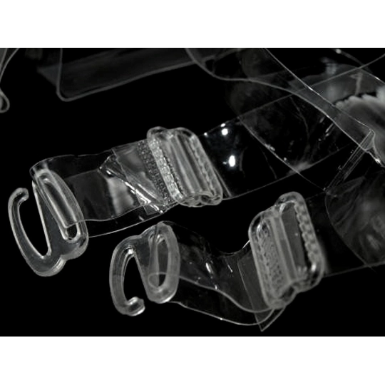 Bretele sutien transparente, 15 mm - 1 pereche | Mimib