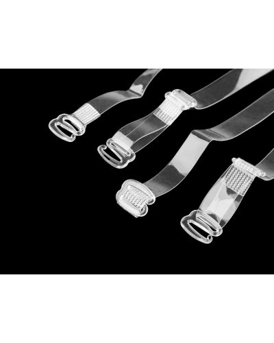 Bretele sutien transparente, 10 mm - 1 pereche | Mimib