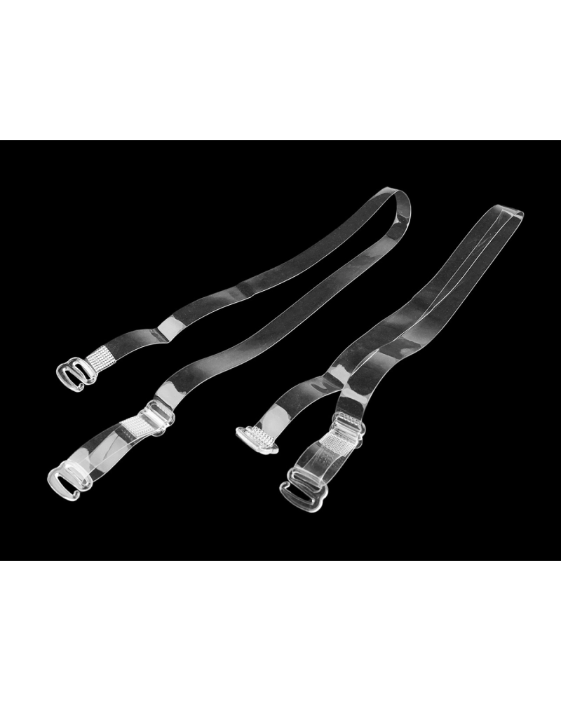 Bretele sutien transparente, 10 mm - 1 pereche | Mimib